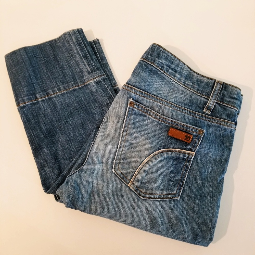 Joe's Jeans Mid Rise Cropped Ankle Jeans
